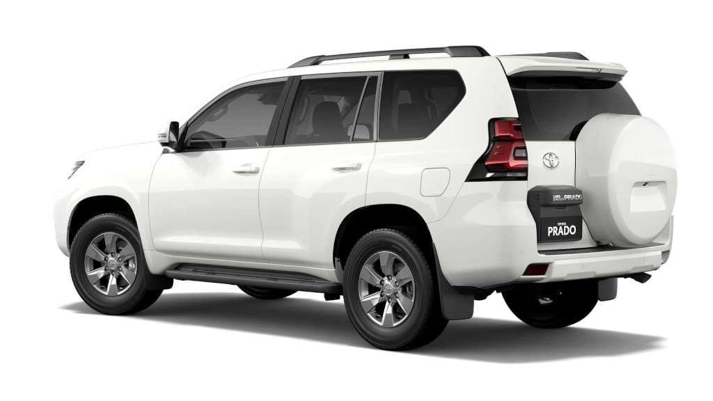 Import Rhd 2023 Toyota Prado Gxl - Whitewater Vehicle Exports